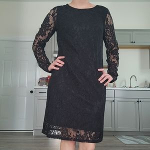 Black Lace Dress